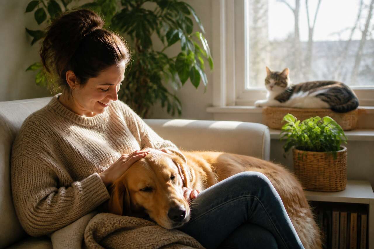 Les bienfaits des animaux de compagnie sur la santé mentale